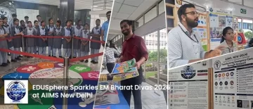 EDUSphere Sparkles EM Bharat Divas 2026 at AIIMS New Delhi